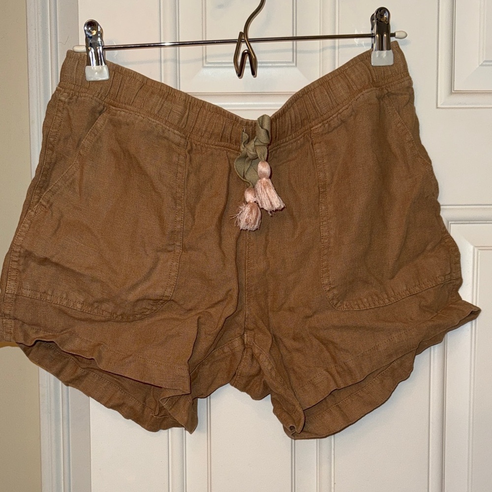 Spartina 449 Tan Women's Cargo Shorts